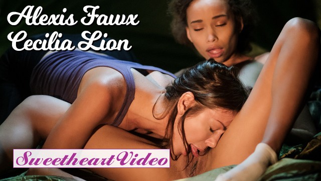 Sweetheart - Busty milf lesbiana Alexis Fawx come lil Cecilia Lion